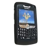 Blackberry 8800 Silicone Skin Case [OEM] HDW13751001, Black
