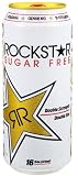Diet Rockstar Energy Drink-Double Strength Energy Drink 16oz, 24 Pack