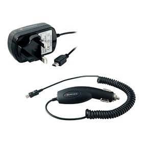 Mains + in Car Charger Lead Cable for TomTom - See Description for Compatible Devices