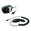 Mains + in Car Charger Lead Cable for ALL Garmin Mini USB Devices including Nuvi N�vi Street Pilot Streetpilot eTrex Ledgend Forerunner Colorado (See compatibility list for details)