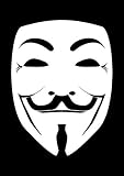 Guy Fawkes Sticker Aufkleber Berühmte Person - Grösse ca. 7x10 cm