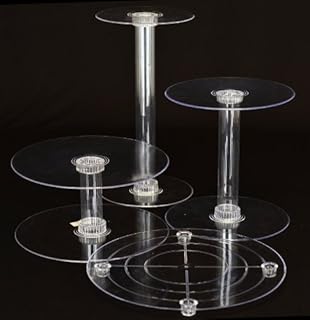 Tiered wedding cake stands cheap