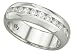 14K White Gold Diamond Woman's Wedding/Anniversary Band - 0.50 Ct.
