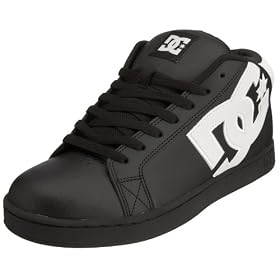 Buy DC Mens Court Graffik Mid Skate Shoe