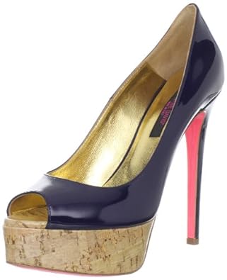 Ruthie Davis Women's Dipped Peep-Toe Pump