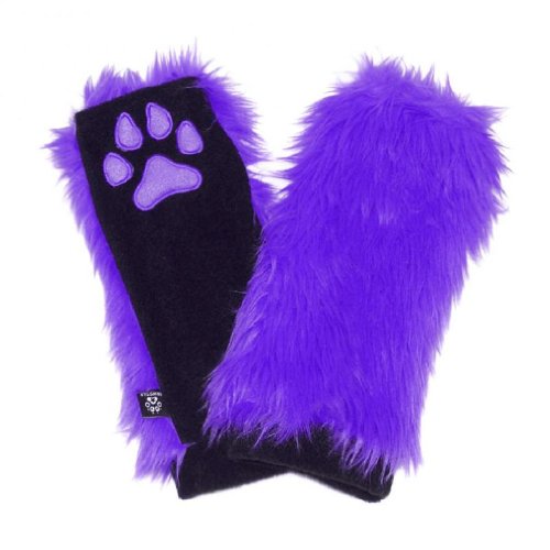 Pawstar Adult's Paw Warmers Furry Arm Covers