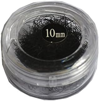 Eyelash Extension Glossy B Curl 10mm Long, 0.15mm Thick