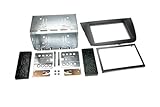 RT Doppel DIN Blende Komplett-Set für Seat Toledo Altea 2004 --> black