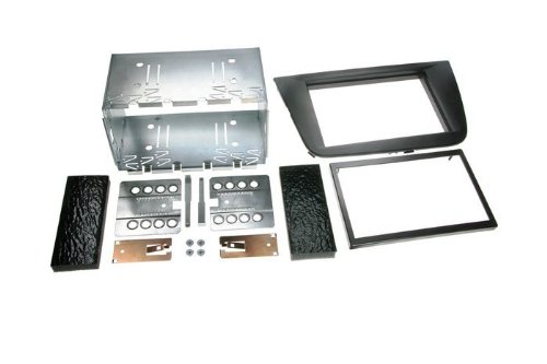 RT Doppel DIN Blende Komplett-Set für Seat Toledo Altea 2004 --> black