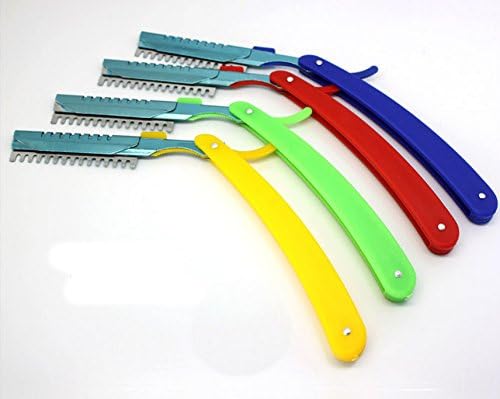 Barber Razor Shaver Sharp Thin Knife Straight Edge Barber Razor Folding Shaving Blades