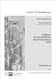 Produkt-Bild: PAL-Leitfaden f&uuml;r die gestreckte Abschlusspr&uuml;fung Teil 2 - Pharmakant/-in: Verordnung vom 10. Juni 2009