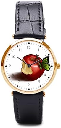 Negogo The Sin Weather Watch Wrist Watch Stores Sin Apple Butterfly Leather Watch