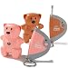 Mommy I'm Here CL-103-AS2TWB Teddy Bear Remote Child Locator, 2-Pack, One Pink and One Brown