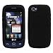 Silicone Skin Cover for LG Sentio GS505, Black