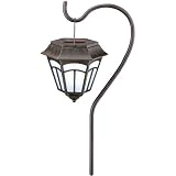 Moonrays 91720 Berwick Style Solar Powered Path Light, Stake or Hanging, 2-Pack