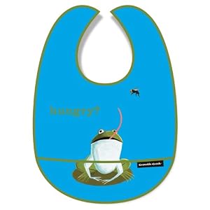 Crocodile Creek Hungry Frog Bib