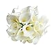 Sealike Latex Real Touch Lovely Artificial Calla Lily Wedding Bouquet Flower Bouquets 10 Pcs with Stylus