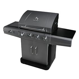 Char-Broil M500 4-Burner Gas Grill, with Side Burner