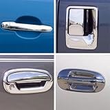1999 Mercury Mountaineer chrome trim door handle covers