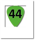 Dunlop 72 Tortex Fins .50mm Guitar Picks Red