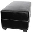 AK Rock Box Gaming and Storage Ottoman with Drum Lift (Black)