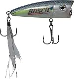 Busch Beer Fishing Lure Popper Chart Blue Shad with Mustad Hooks 41d7ff91qSL. SL160 Busch Beer Fishing Lure Popper Chart Blue Shad with Mustad Hooks