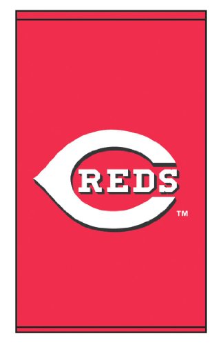 Roller Shades MLB Cincinnati Reds Jersey Logo - Red Background 0556_0007