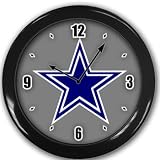 Dallas Cowboys Wall Clock Black Great Unique Gift Idea