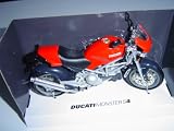 Ducati Motorcycle Monster S4 Red 1:12 Scale