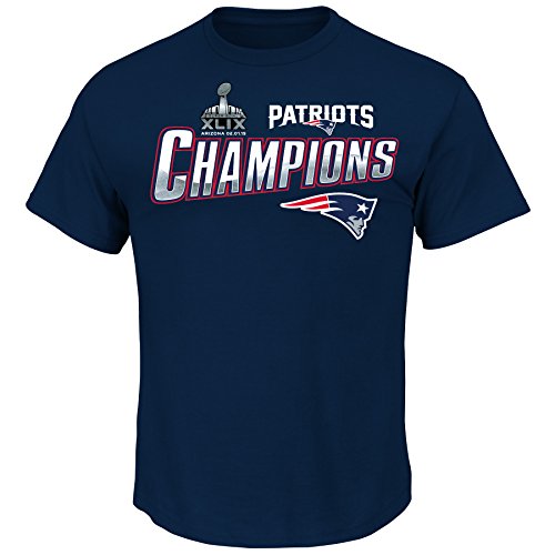 2015 NFL Super Bowl XLIX Champion New England Patriots Men's Strut VI Tee