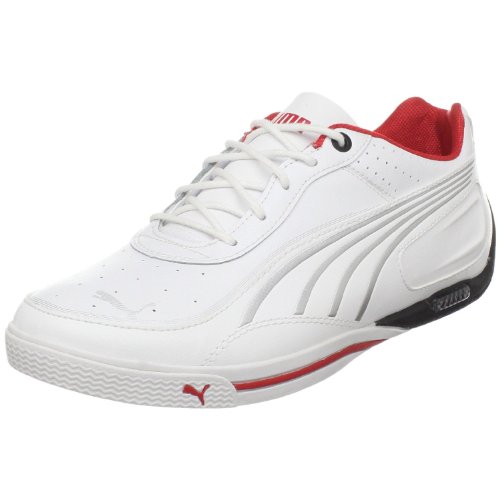 PUMA Unisex Street LO NM Basic Sneaker,White/White/Puma Silver,US Women's 11.5 B/US Men's 10 D