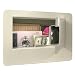 Buddy Products Wall Safe with Double Reinforced Heavy Gauge Steel Door, 3.75 x 9 x 9.375 Inches, Putty (3100-6)