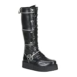 *V-CREEPER-582, 2" P/F Zippered Veggie Pu Creeper Boot
