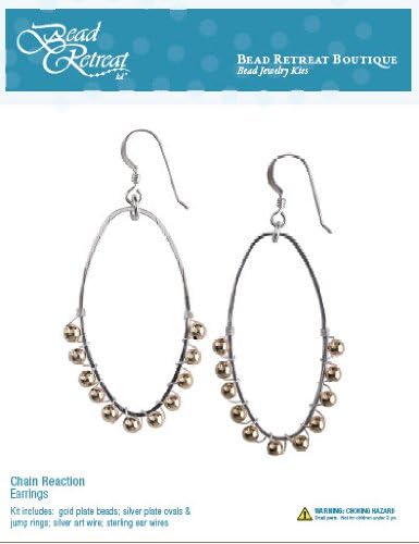 Bead Retreat Chain Reaction Earring Kit