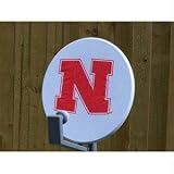 Nebraska Cornhuskers NCAA Satelite Dish Cover by Dish Rags, Inc.