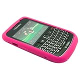 Hot Pink Silicone Soft Skin Case Cover for Blackberry Bold 2 9700 9020