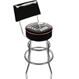 NHL Philadelphia Flyers Padded Bar Stool with Back