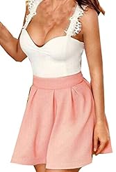 V-neck Checkered Print Spring Summer Winter Ruched Sleeveless Polyester/Spandex Skater Dress 