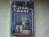 STAR WARS ATTACK OF THE CLONES AOTC YODA & CHIAN WITH PADAWAN LIGHTSABER TRAINING ACTION FIGURES