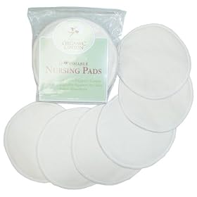 TL Care 6 Pack Organic Cotton Nursing Pads, Natural: Baby