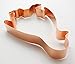 North Pole Penguin Copper Cookie Cutter