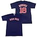 Daisuke Matsuzaka Boston Red Sox Jersey Name and Number Navy T-Shirt