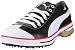 Puma Club 917 185227, Herren Sportschuhe - Golf, Schwarz (black-white-high risk red 02), EU 40.5 (UK 7) (US 8)