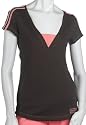 Adidas Women's W-V Solid Tee, Espresso