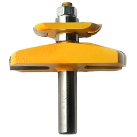 Kempston 403461B Raised Panel Bit w back cutter, 15D 1 2-Inch Shank, 1-1 4-Inch Cutting... by Kempston