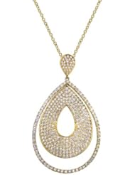 Effy Jewlery Moderna 14K Yellow Gold Diamond Pendant, 2.52 TCW