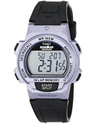 Timex Womens T5K2279J Ironman Traditional 10-Lap Black Resin Strap Watch