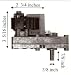 Auger Feed Motor for Enviro Wood Pellet Heater - 1