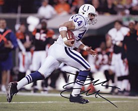 Dallas Clark Autographed/ Signed Indianapolis Colts 8x10 Photo