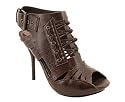 KNOT LACE GLADIATOR HEEL